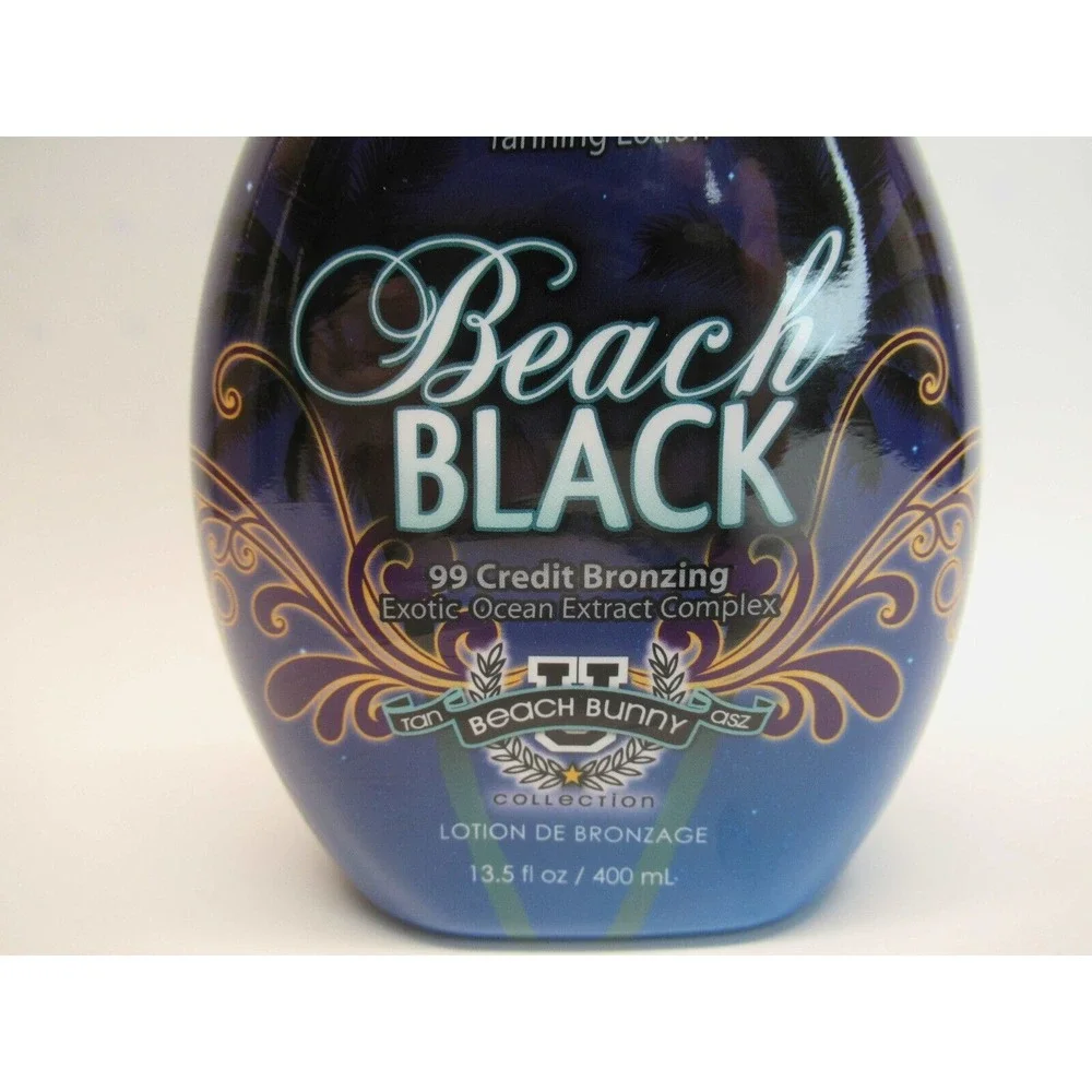 Beach Black‎ Tan Asz U Tanning Lotion 13.5 oz 99 Credit Indoor Silicone Bronzer